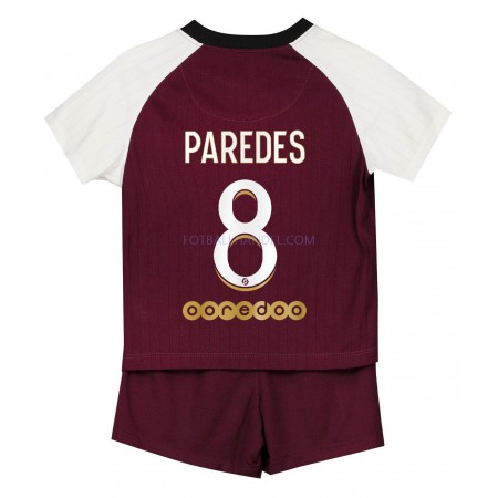 Barn Fotballdrakter Paris Saint-Germain Leandro Paredes 8 Tredje 2021 Kortermet